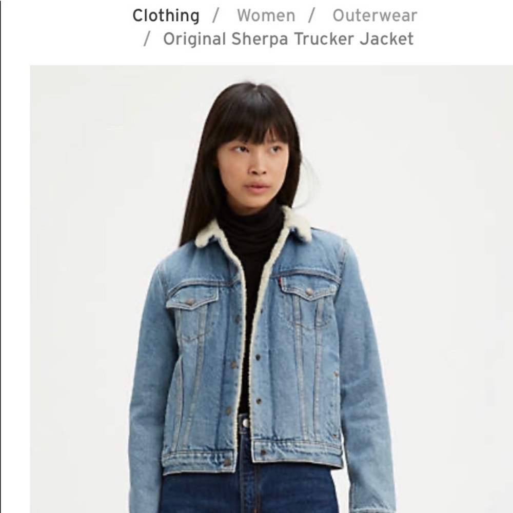 Levi’s Original Denim and Sherpa Trucker Jacket